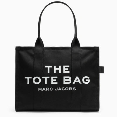 Marc Jacobs Medium Small Canvas Tote Bag In Black