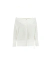 Jacquemus La Chemise Peplo Off In White
