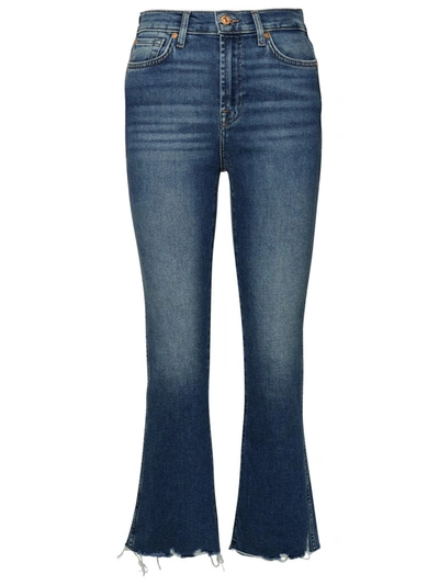 7 For All Mankind Jeans Slim Kick In Blue
