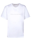 Stella Mccartney Iconic Sustainable Cotton T-shirt In White
