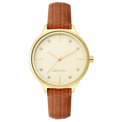 Nine West Gold Women Women's Watch