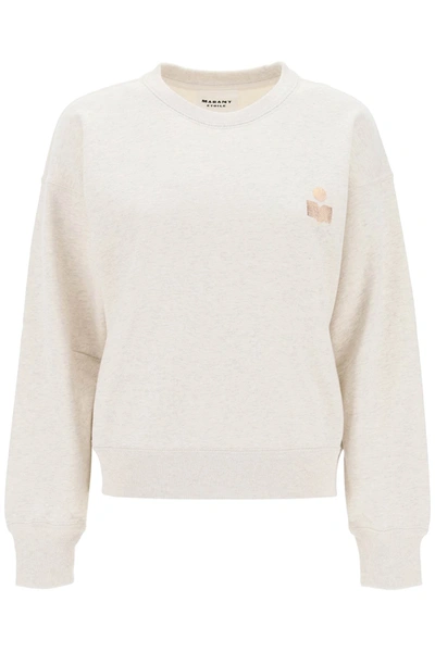 Marant Etoile Mobyla Logo-print Sweatshirt In Grey