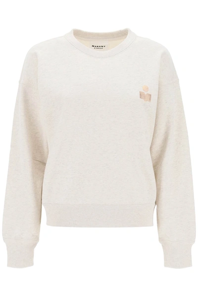 Isabel Marant Étoile Mobyla Logo-print Sweatshirt In Grey