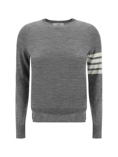 Thom Browne Cashmere 4-bar Sweater In Multicolor