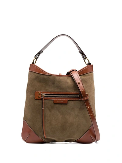 Isabel Marant Suede-finish Leather Tote Bag In Brown