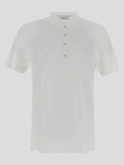 Lardini Knit Overshirt In White