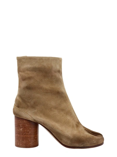 Maison Margiela Tabi Ankle Boots In T2279 Medal Bronze