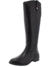 INC FAWNE WOMENS LEATHER WIDE CALF RIDING BOOTS