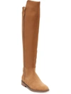COLE HAAN CHASE WOMENS SUEDE ROUND TOE OVER-THE-KNEE BOOTS