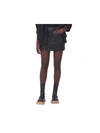 CITIZENS OF HUMANITY WOMENS SHORT RECYCLED LEATHER MINI SKIRT