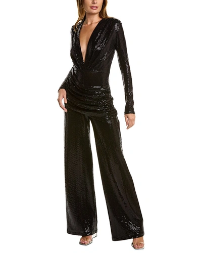 Issue New York Sequin Jumpsuit In Black