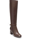 COLE HAAN DANA WOMENS LEATHER TALL KNEE-HIGH BOOTS