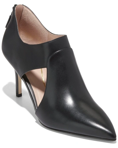 Cole Haan Ina Leather Shootie In Black