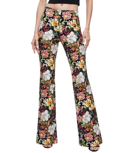 Alice And Olivia Alice + Olivia Brynlee Ck-zip Bootcut Pant In Multi