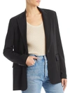 REMAIN WOMENS WOVEN LONG SLEEVES ONE-BUTTON BLAZER