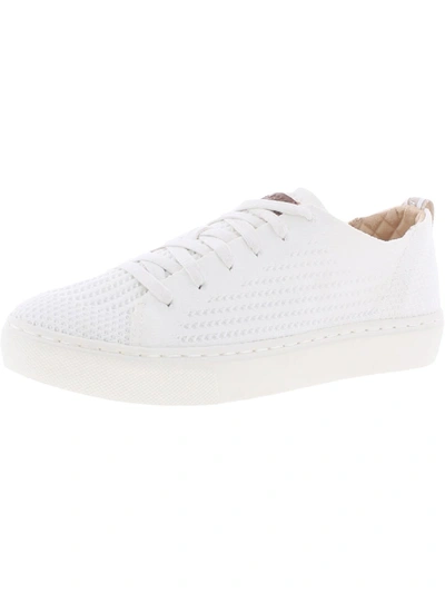 Dr. Scholl's Shoes All Day Womens Lifestyle Athleisure Platform Sneakers In White