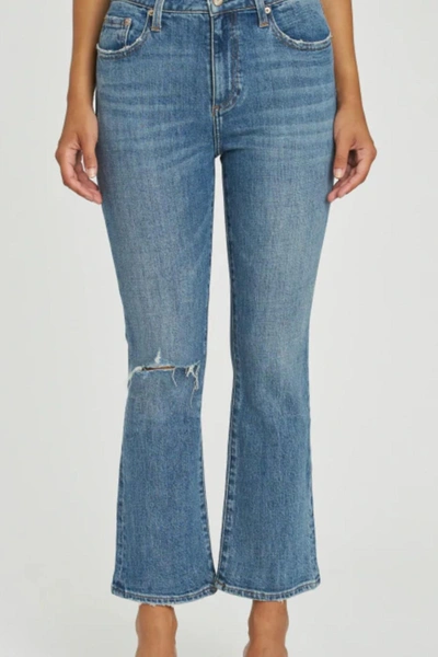 Pistola Lennon High Rise Crop Boot Jean In Canyon In Blue