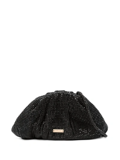 Cult Gaia Jaala Nano Embellished Clutch Bag In Black