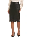 Gracia Cutout Skirt In Black