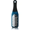 Microplane Artisan Series Extra Coarse Cheese Grater And Zester, Blue In Blue