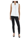 Kasper Womens Gathered Front Wear To Work Tank Top In Multi