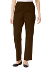 ALFRED DUNNER PLUS WOMENS PULL ON PROFESSIONAL DRESS PANTS