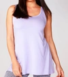 French Kyss Tunic Tank In Lilac In Blue