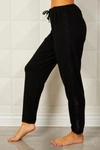 FRENCH KYSS TRACK PANT IN BLACK/OIL