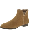 JACK ROGERS RAEGAN BOOTIE WOMENS SUEDE EMBELLISHED BOOTIES