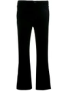 CITIZENS OF HUMANITY CITIZENS OF HUMANITY FLARED CROPPED TROUSERS - BLACK,163760412230563