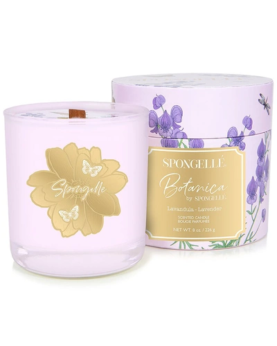 Spongelle Botanica 8oz Hand Poured Candle: Lavender In Neutral
