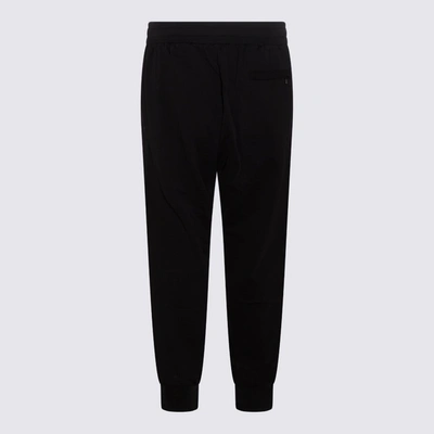 Dolce & Gabbana Embroidered Track Pants In Black