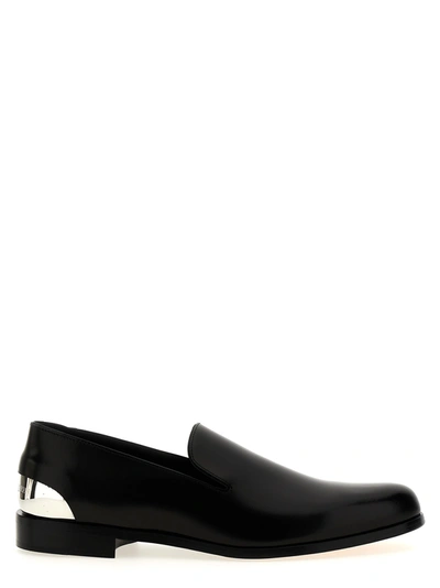 Alexander Mcqueen Leather Loafers Black