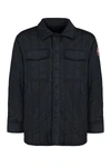 Canada Goose Carlyle Quilted Shirt Jacket In Black