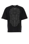 Off-white Off White Black Cotton T Shirt In Black
