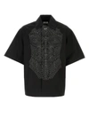 Off-white Off White Black Poplin Shirt In Black