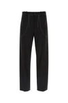 OFF-WHITE OFF WHITE MAN BLACK STRETCH JERSEY PANT