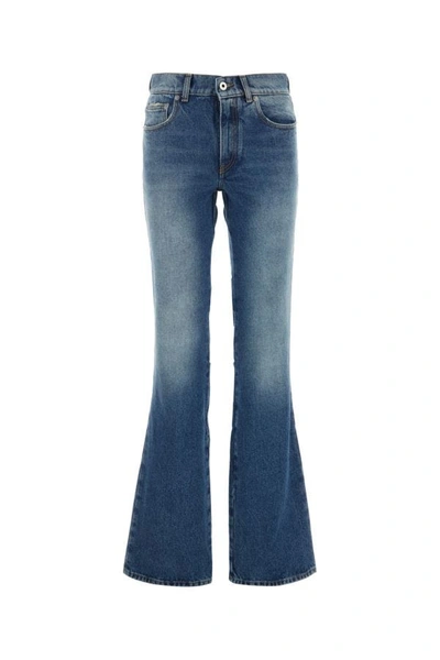 Off-white Off White Woman Denim Jeans In Blue