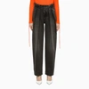Off-white Black Washed Balloon Jeans In Black