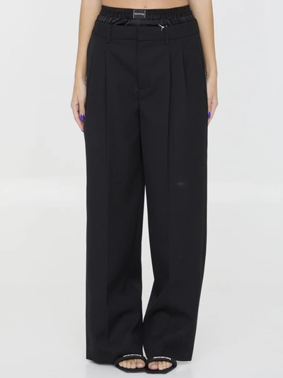 ALEXANDER WANG TAILORED PANTS WITH BRIEF