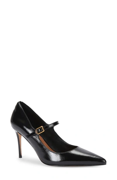 Kurt Geiger Women's Regent Pointed Toe High Heel Mary Jane Pumps In Black