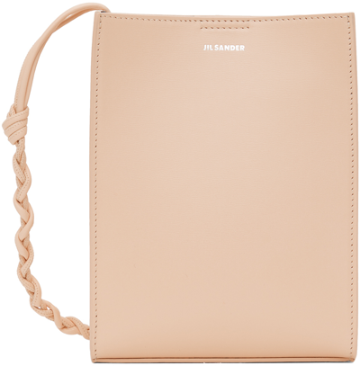 Jil Sander Pink Tangle Small Bag In 679 Rose