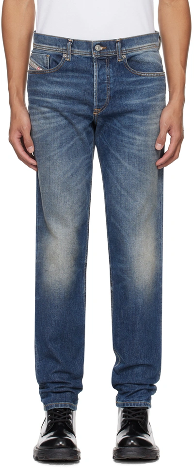 Diesel Blue D-finitive Jeans In 01