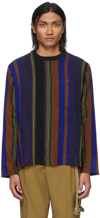 SONG FOR THE MUTE MULTIcolour STRIPED SWEATSHIRT