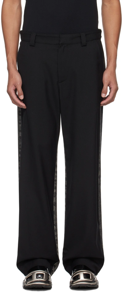 Diesel Black P-wire-a Trousers In Xx