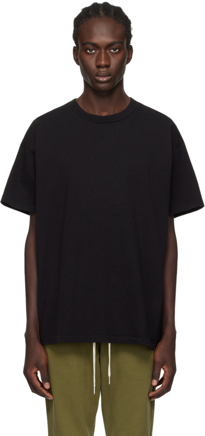 John Elliott Black University T-shirt