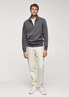 Mango Man Sweatshirt Dark Grey