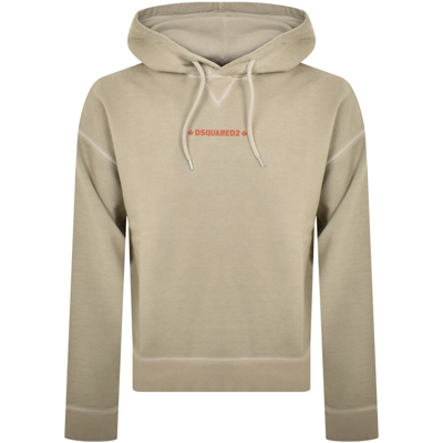 Dsquared2 Cipro Fit Beige Hoodie