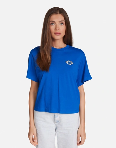 Lauren Moshi Rue Sapphire Eye In Vibrant Blue