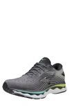 Mizuno Wave Sky 6 Running Sneaker In Quiet Shade-silver